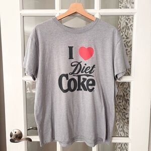 COCA-COLA “I ❤️Diet Coke” Soft Graphic T-Shirt Sz 2X NWOT
